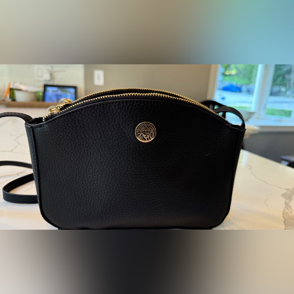Anne Klein Small black cross body purse